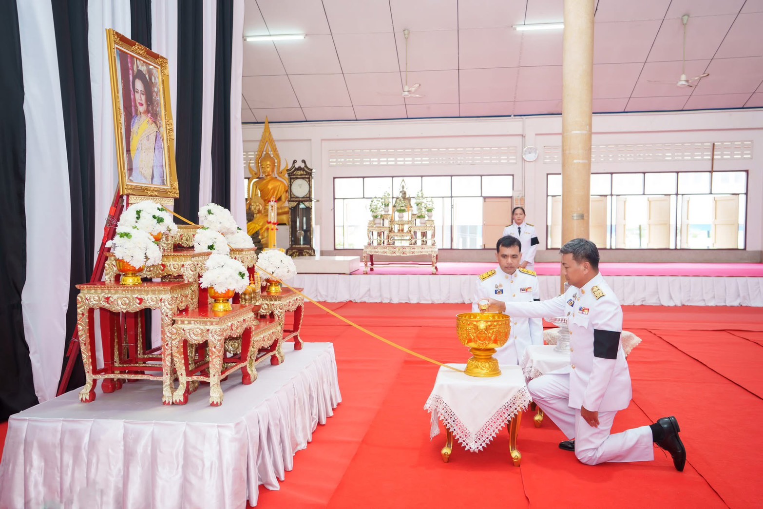 “พช. สระแก้ว ร่วมพิธีถวายน้ำสรงพระบรมศพสมเด็จพระนางเจ้าสิริกิติ์ พระบรมราชินีนาถ พระบรมราชชนนีพันปีหลวง น้อมรำลึกในพระมหากรุณาธิคุณ”